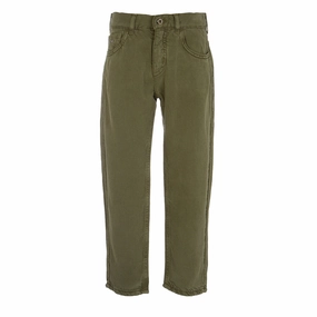 Emporio Armani Junior Denim Bettle Green Jeans - 6Y Safari wear for children Boys' fashion items