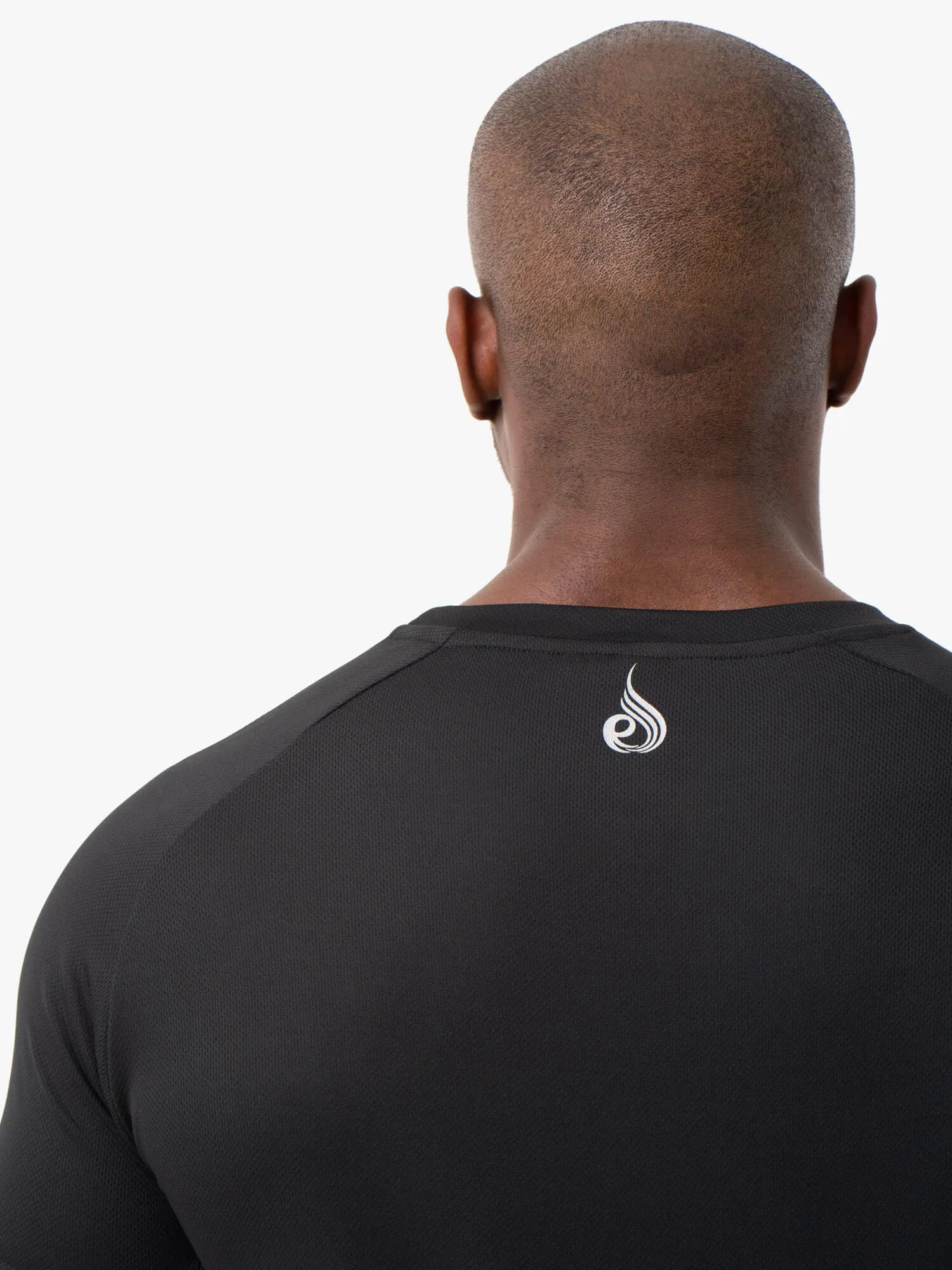 Timeless Wear Energy Mesh T-Shirt - Black Rugged Comfort