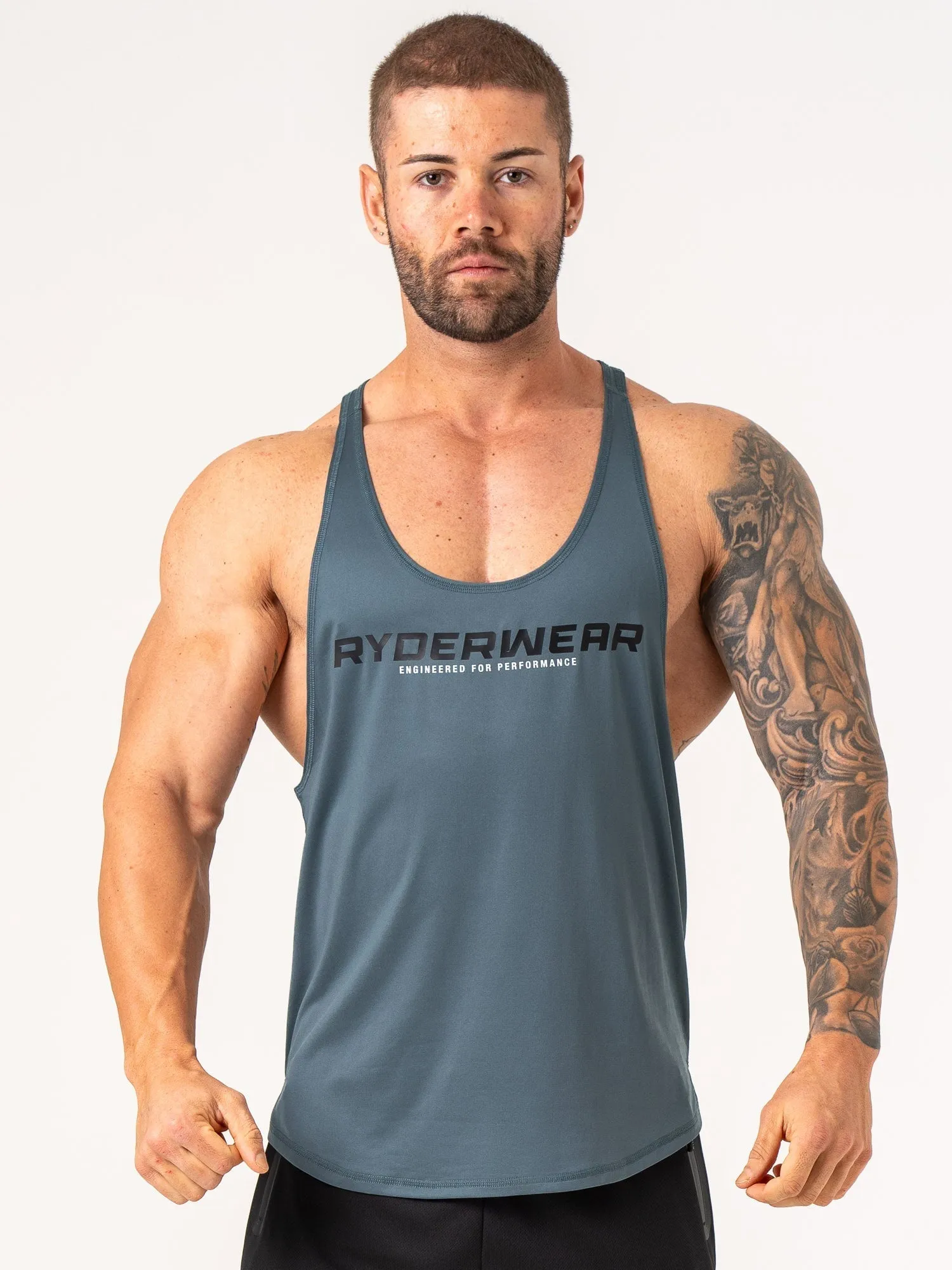 Energy Stringer - Petrol Comfortable layering piece