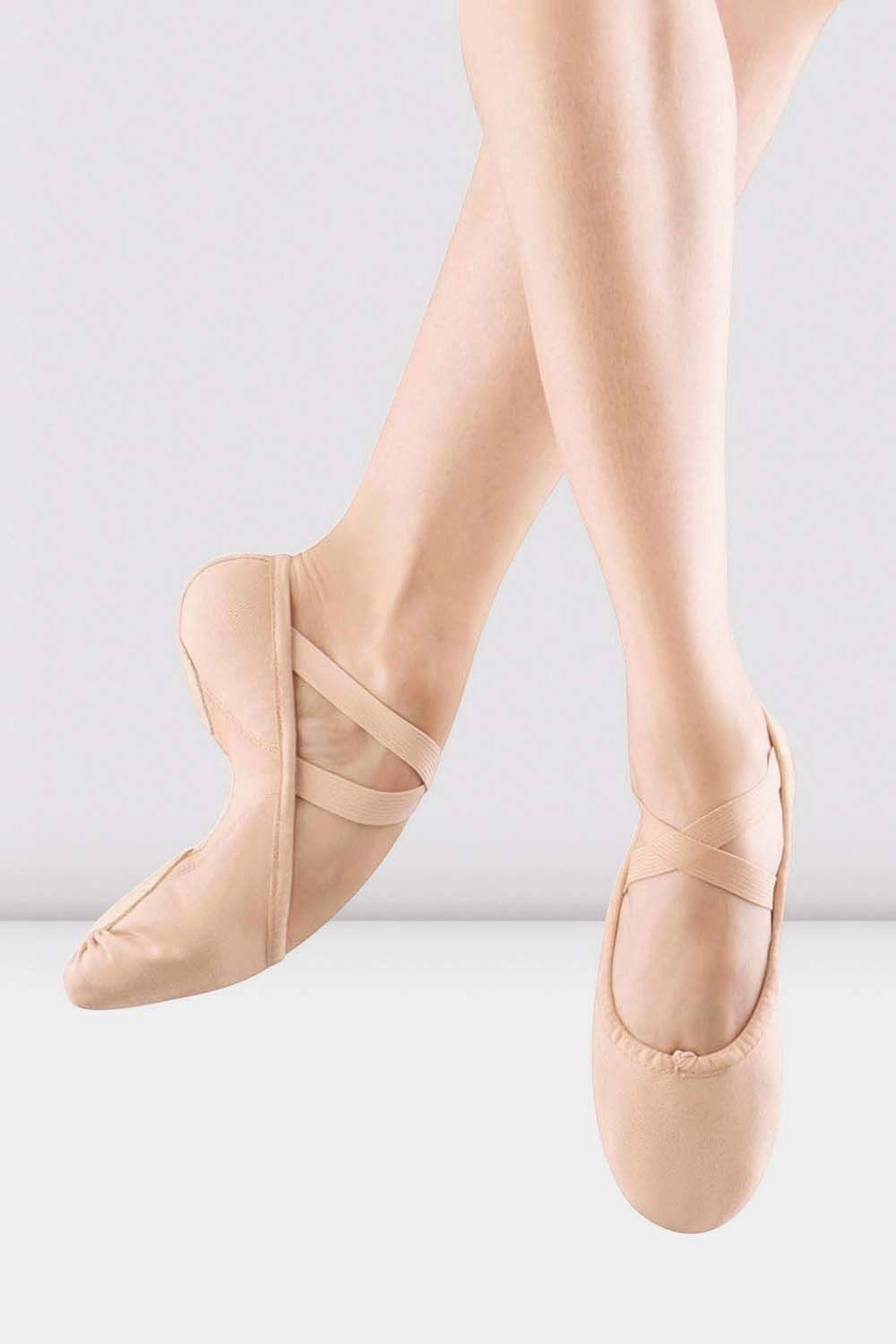 Breathable Feel Slip On Ladies Proflex Canvas Ballet Shoes