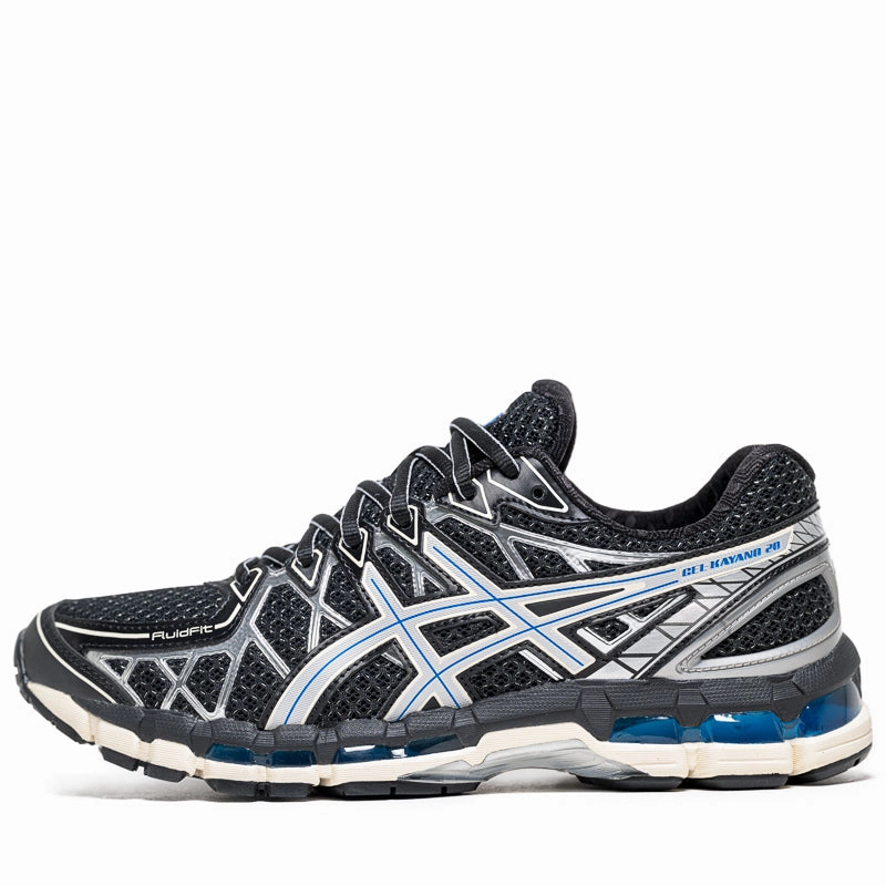 Dawn Move Soft Fit Comfort Asics Gel-Kayano 20 - Black/Pure Silver