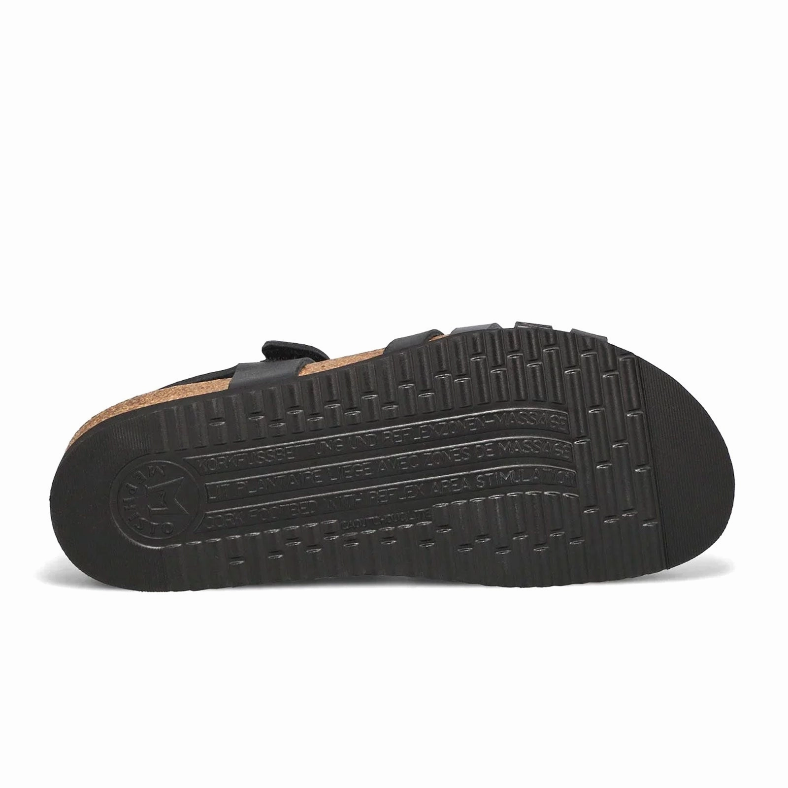 Mephisto Halinka Backstrap Sandal (Women) - Black Sandanyl Outdoor Footwear Relaxed Steps