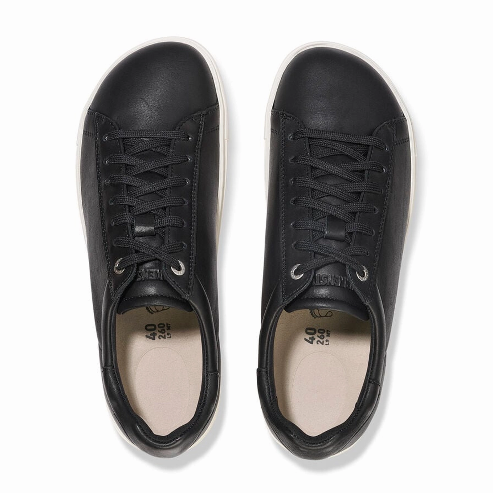 Market Pace Comfortable Movement Birkenstock Bend Narrow Sneaker (Women) - Black Leather