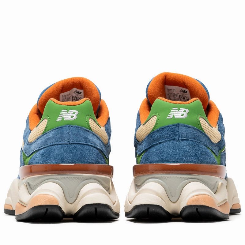 Quick Breeze Comfortable Office Slip-ons New Balance 9060 - Dark Shoreline Blue/Ash Wood