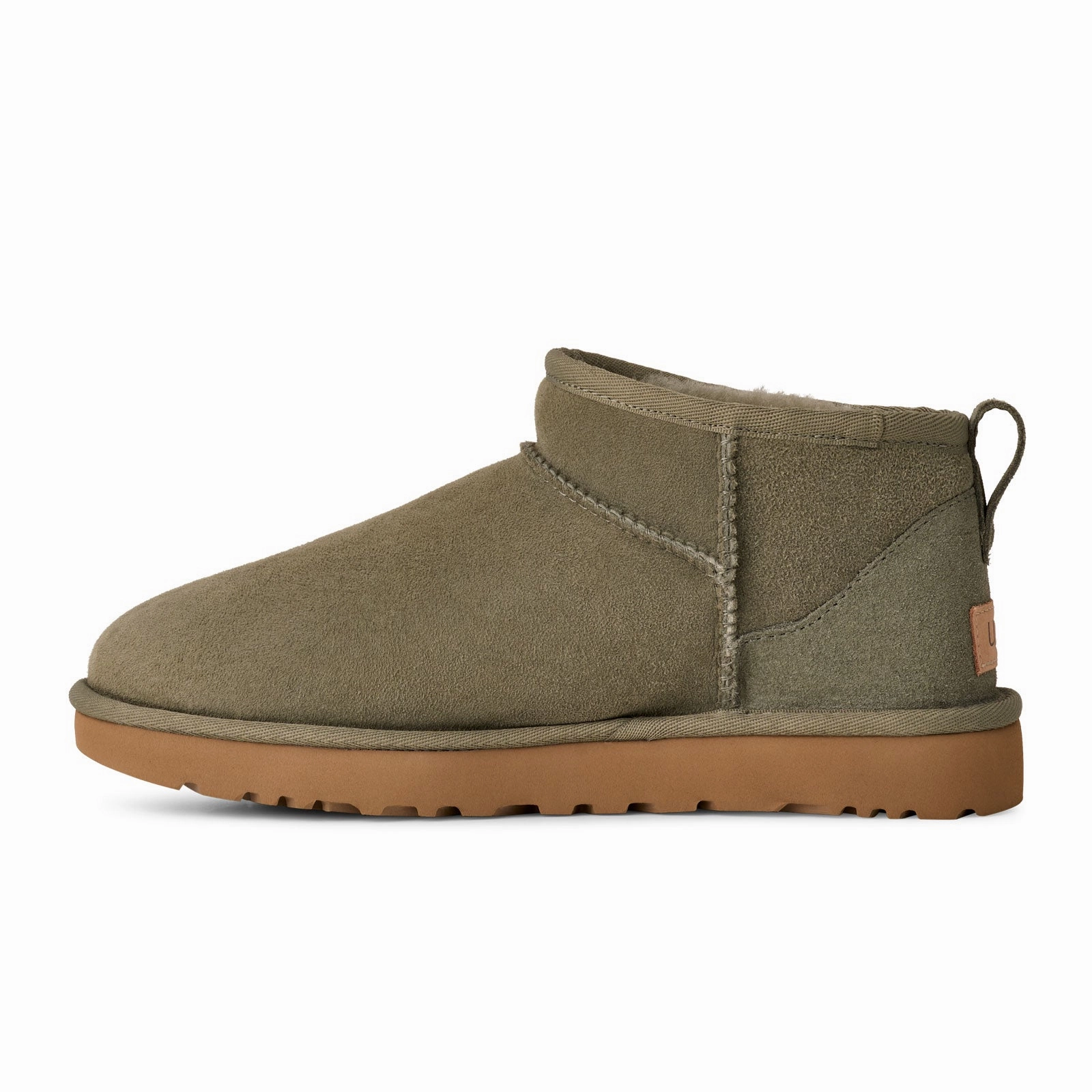 UGG? Classic Ultra Mini (Women) - Moss Green/Amphora Horsebit Detail slow life