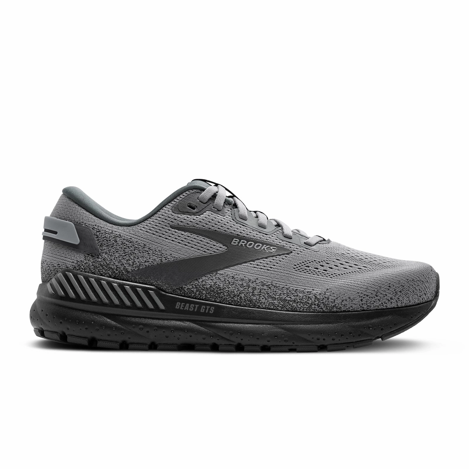 Brooks Beast GTS 24 Running Shoe (Men) - Primer Grey/Ebony Easy On/Off