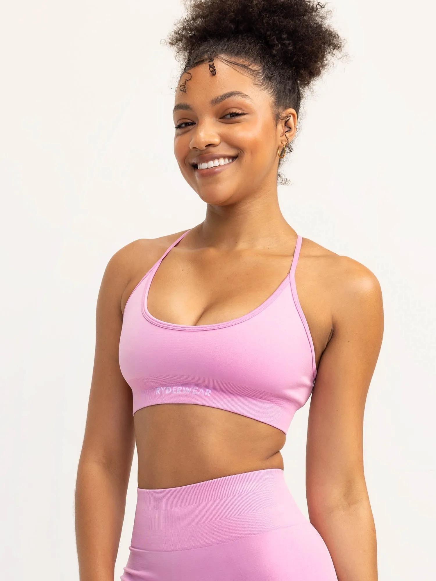 Lift 2.0 Seamless Sports Bra - Musk Pink Core training Performance Wear