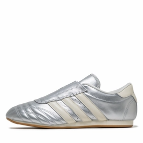 Women's Adidas Taekwondo - Silver Metallic/Off White Weekend Outings