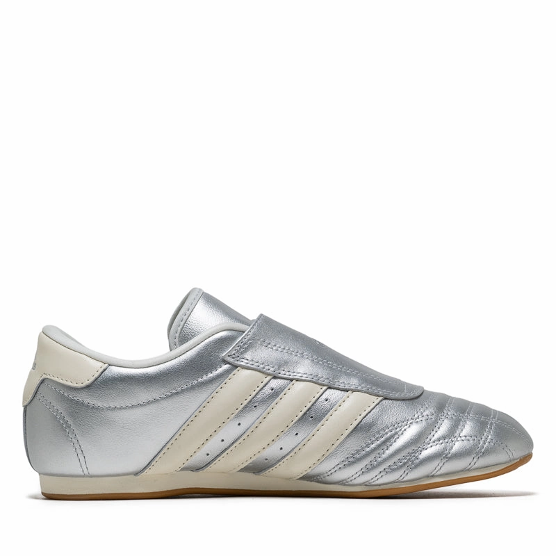 Women's Adidas Taekwondo - Silver Metallic/Off White Flexible Motion