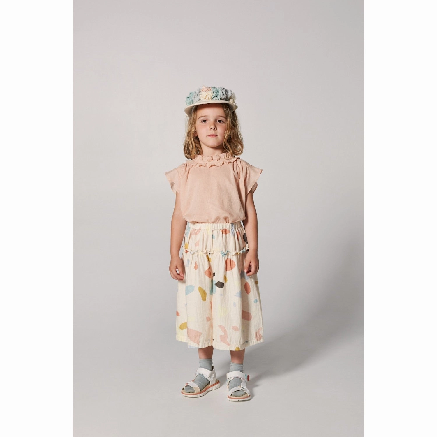Easy - to - wear yellowpelota Kids Catalina Blouse in Pink BL30