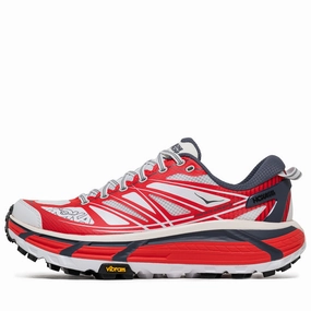 Train Ride Sunset Stroll Hoka U Mafate Speed 2 - Cerise/White