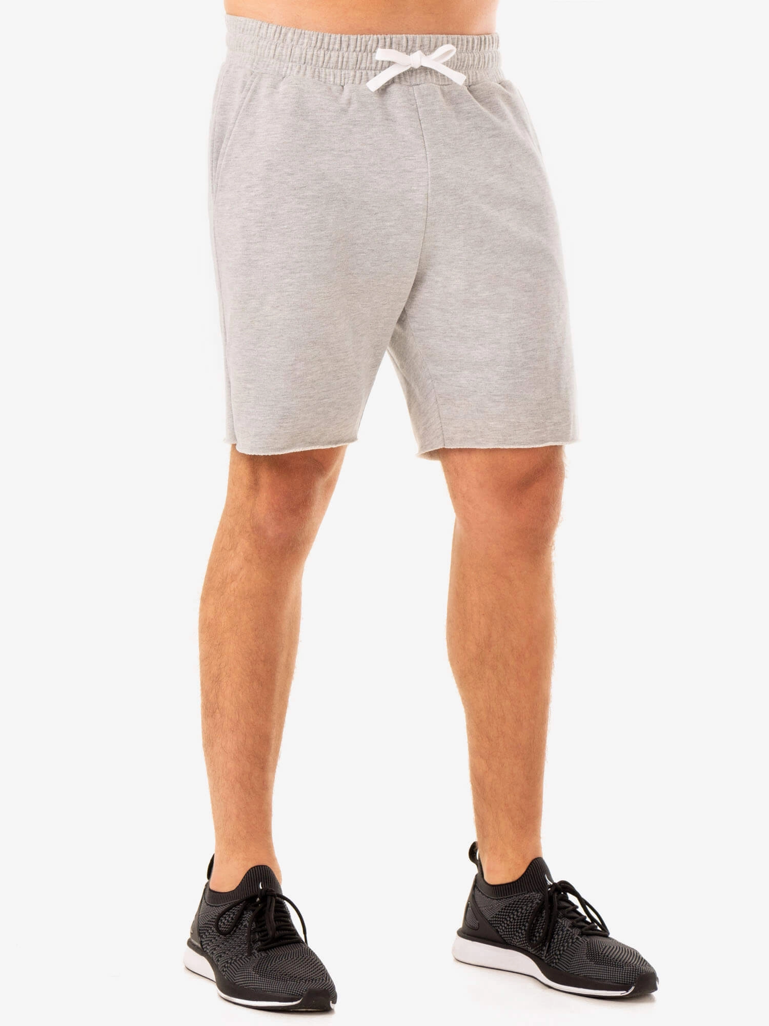 Recharge Track Gym Short - Grey Marl Flexible Fabric