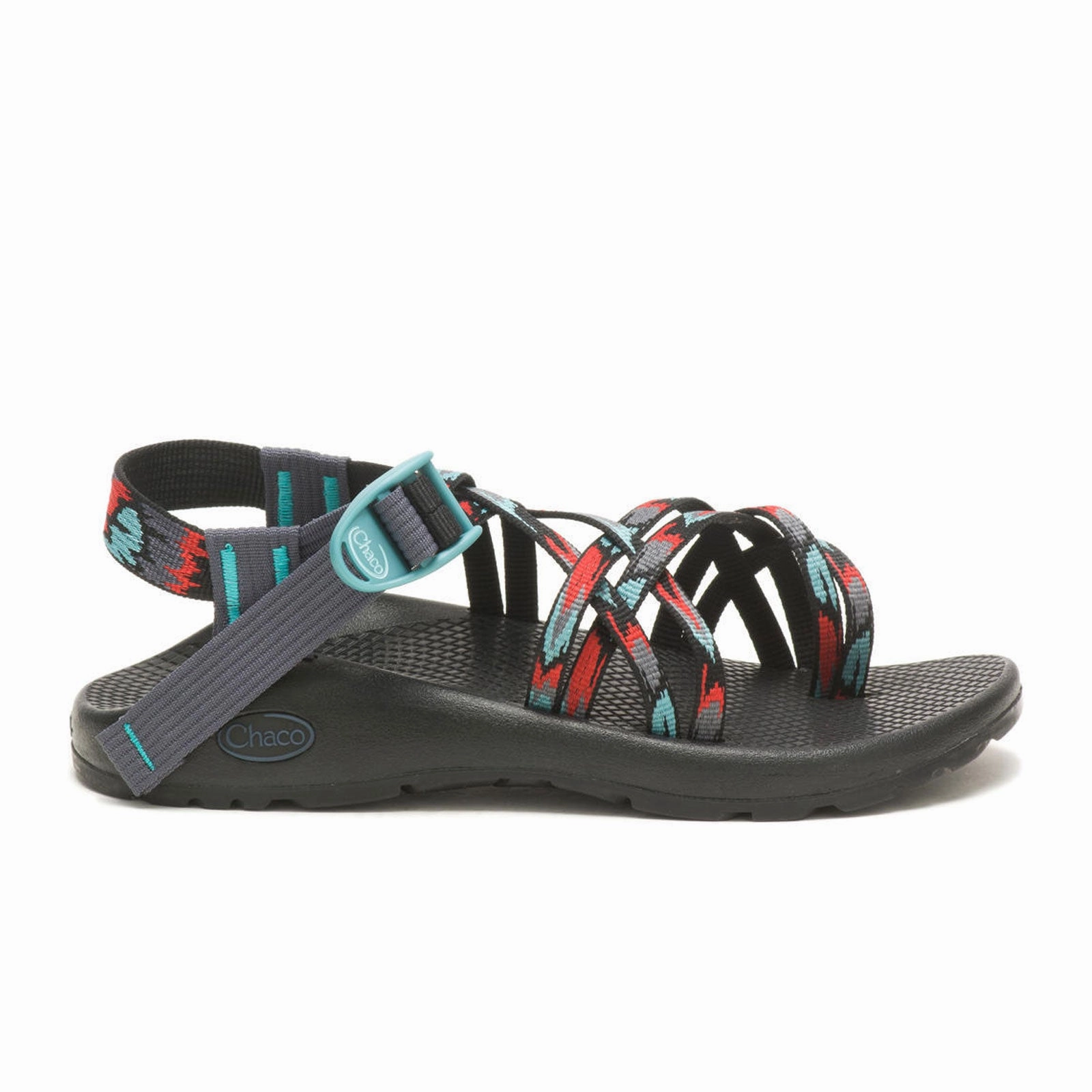 Space Saving Stretch Mesh Chaco ZX/2 Classic Active Sandal (Women) - Aerial Aqua