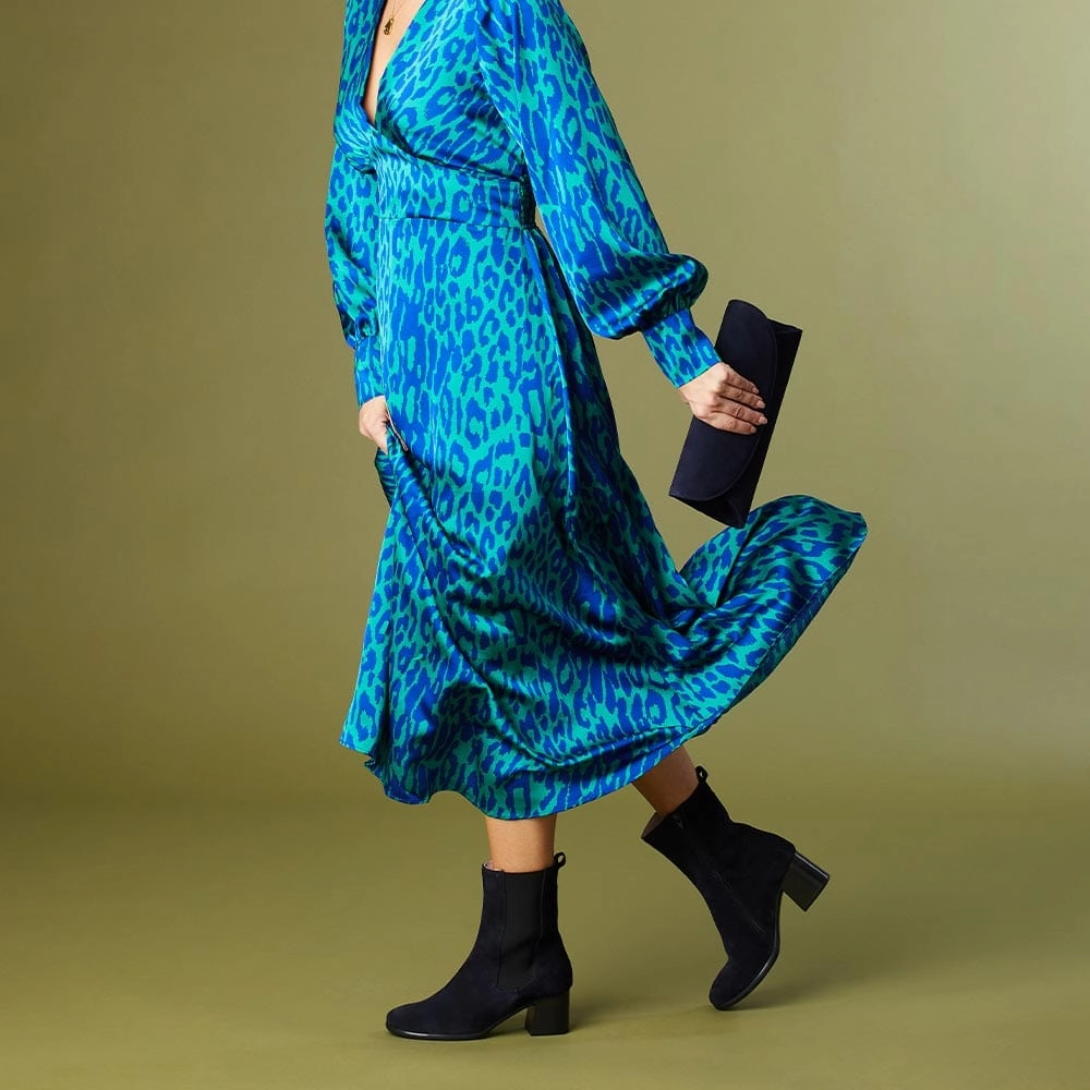 Fern: Navy Suede Thermal Protection