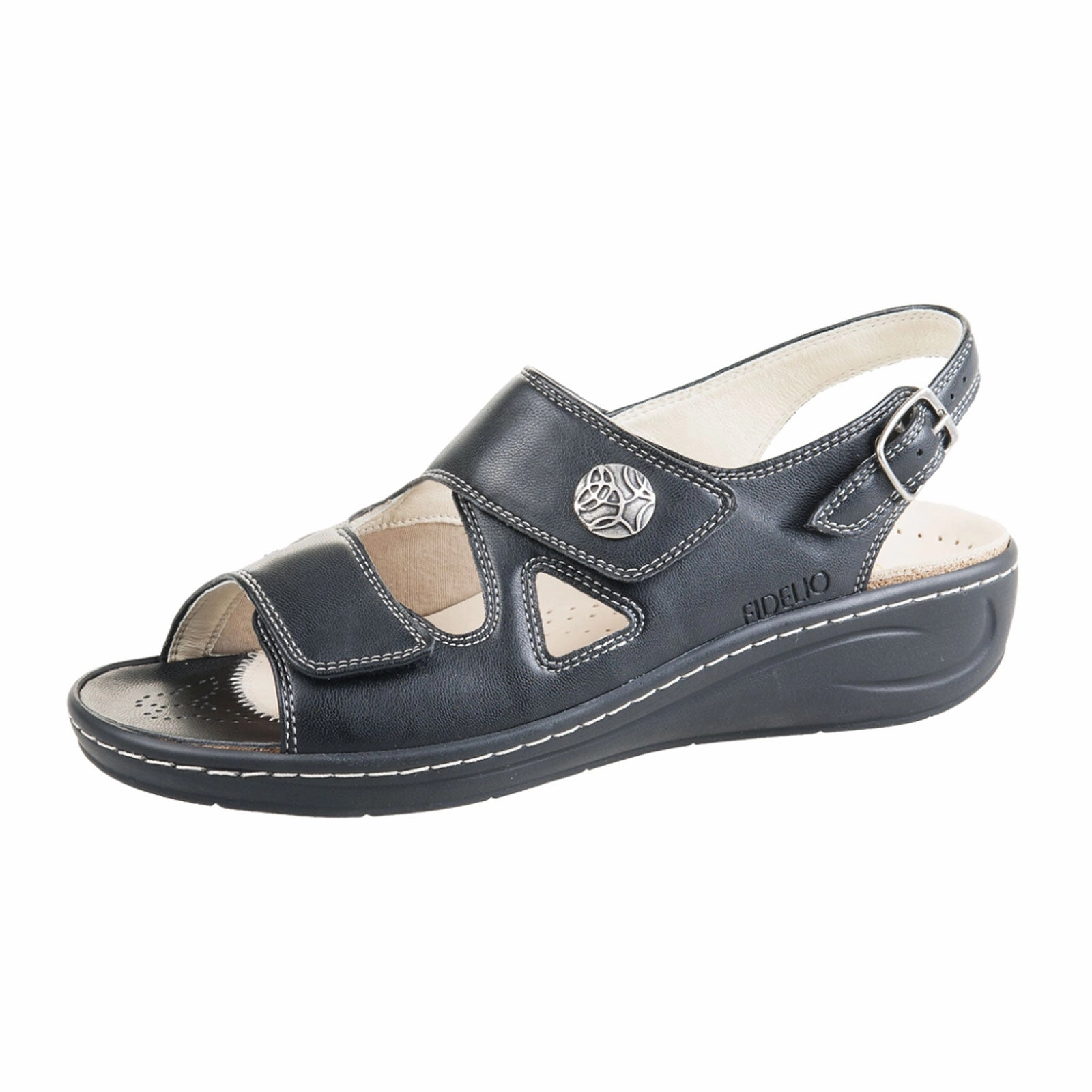 Fidelio Hallux Fabia Sling II Sandal (Women) - Black Water Repellent