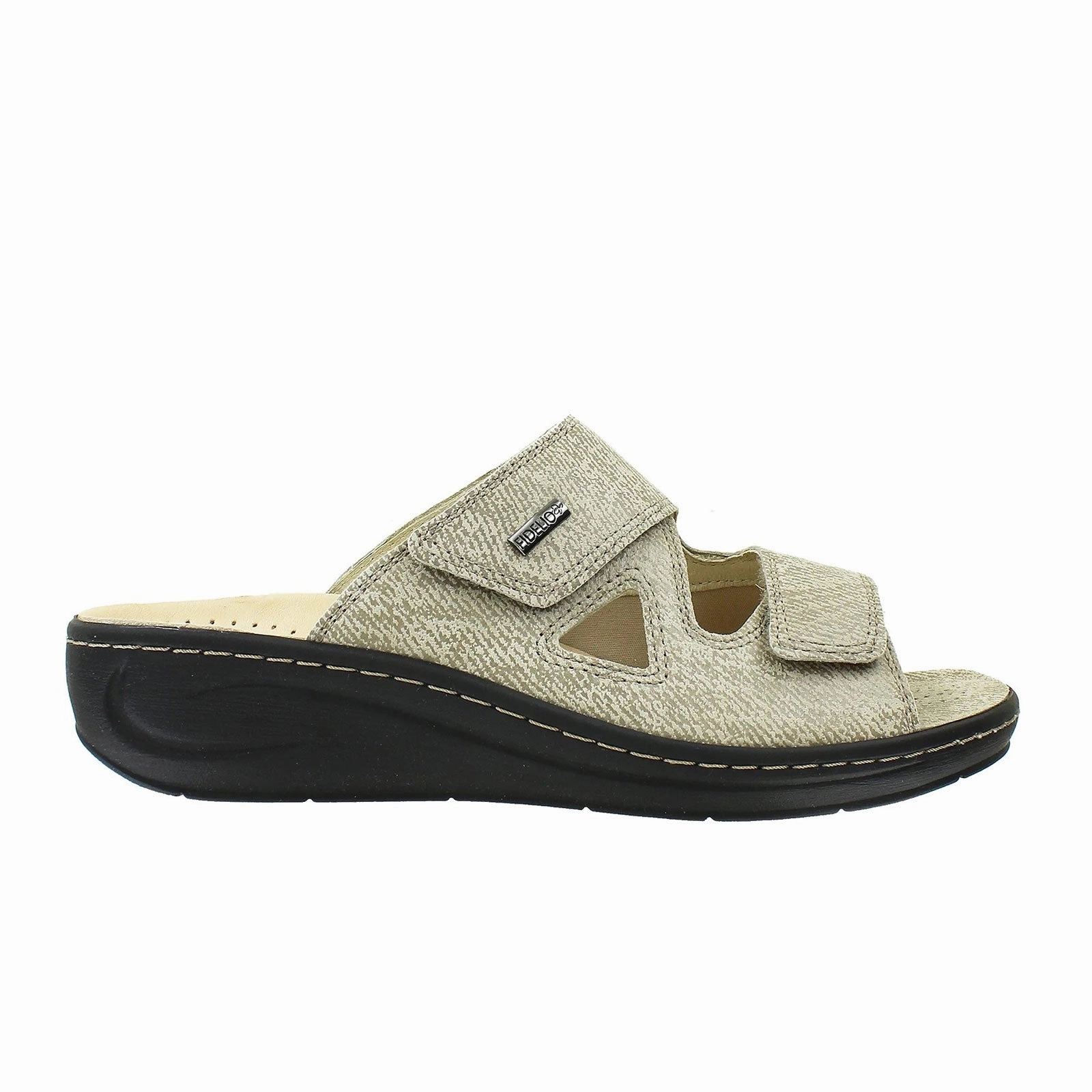 Weekend Casual Streamlined Shape Fidelio Linz Slide Sandal (Women) - Nocciola Earth