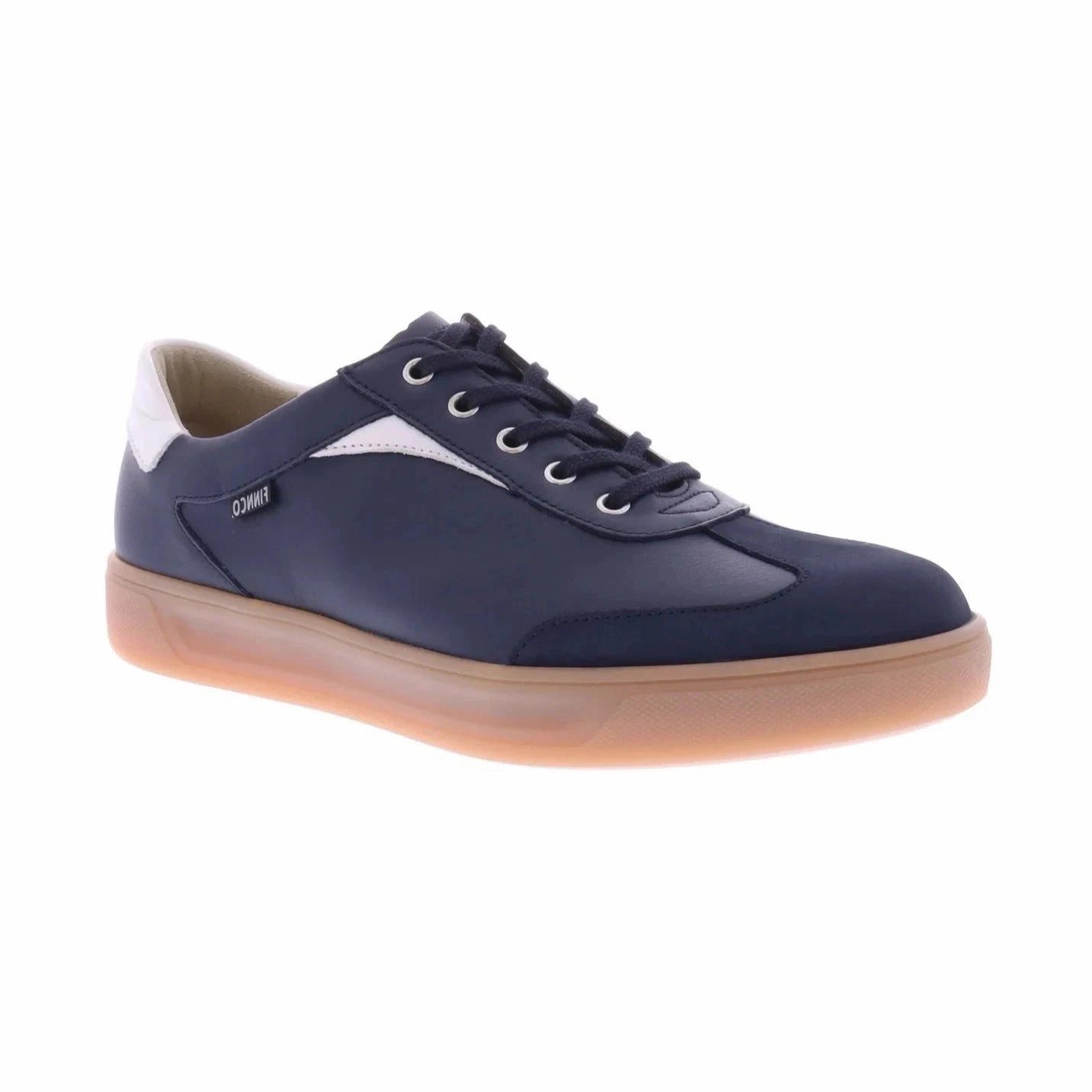 Finn Comfort Interlagos Navy/White Toe box padding