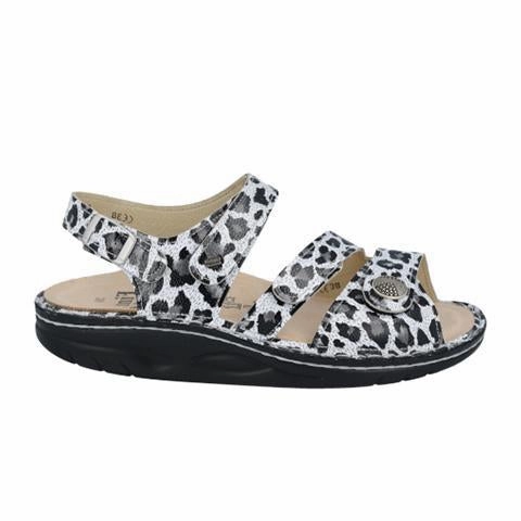 Finn Comfort Tiberias Backstrap Sandal (Women) - White Malawi ShockDispersing