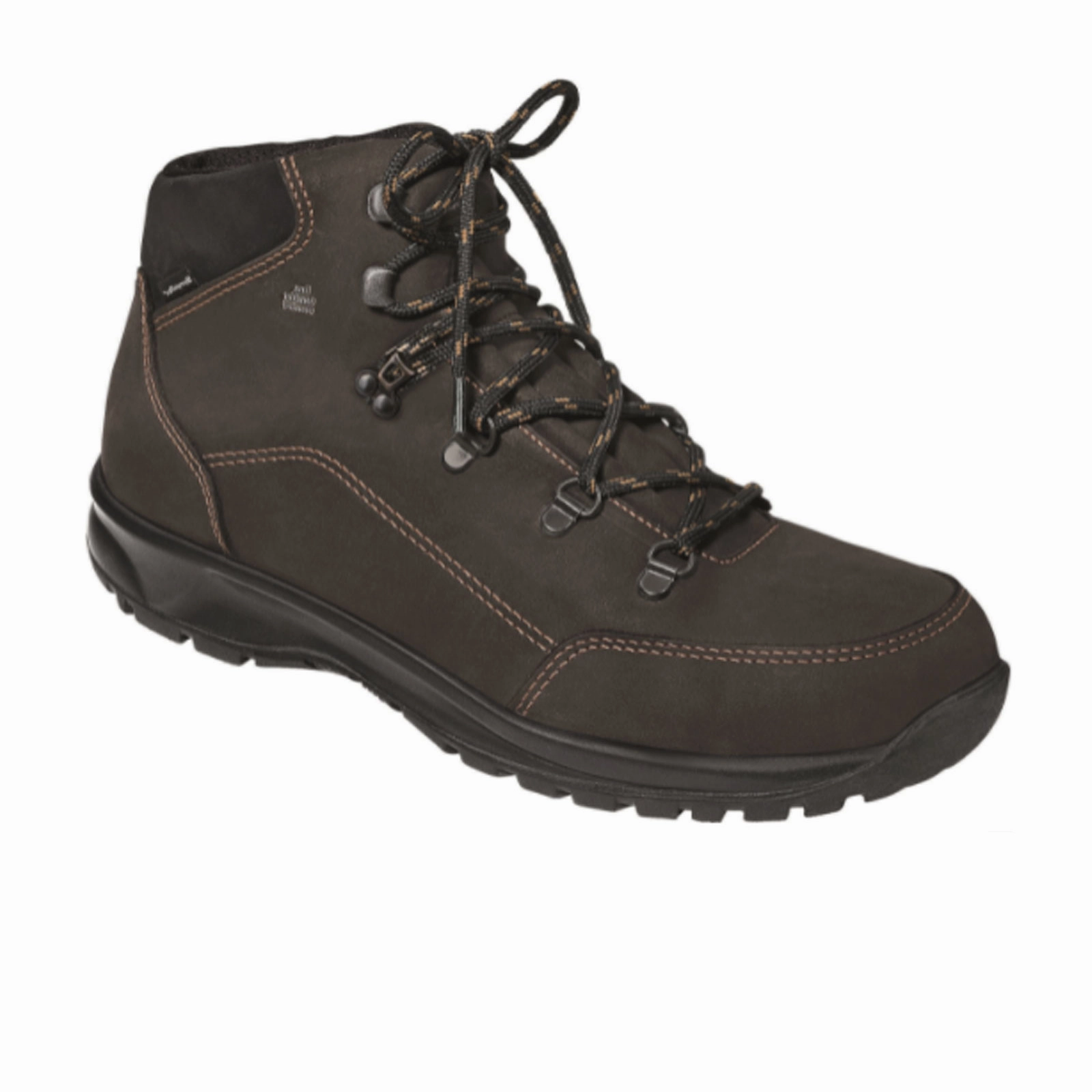 Finn Comfort Tibet Hiking Boot (Unisex) - Slate/Black City Hold