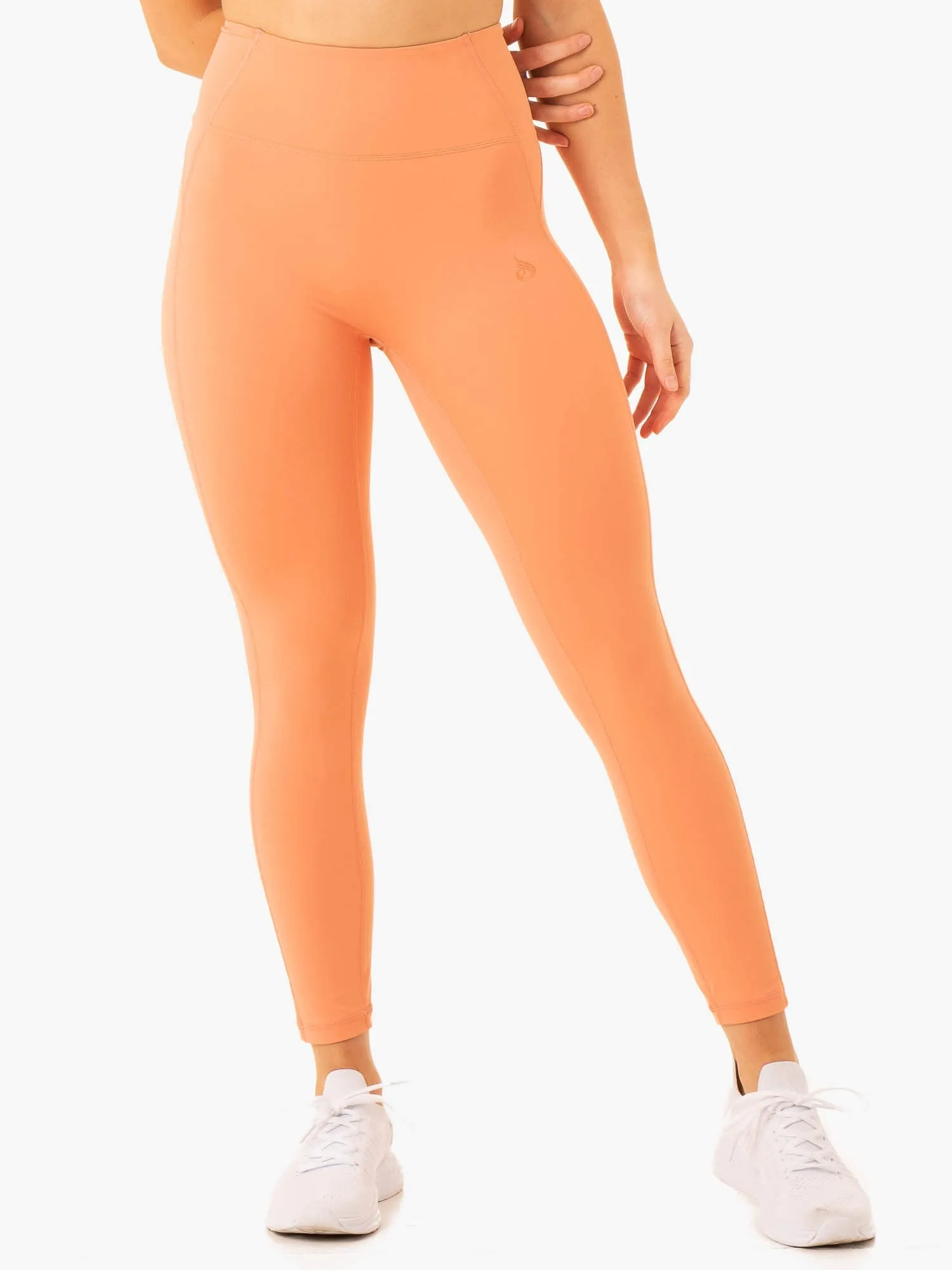 NKD Frame High Waisted Leggings - Terracotta Lifestyle Ready