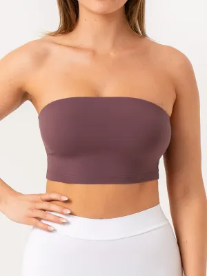 Soft Modal NKD Strapless Tank Bra - Plum