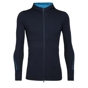 Men's Merino Quantum II Long Sleeve Zip Hood Jacket HiddenStorage Prayer