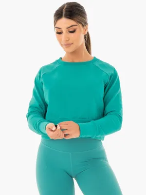 Cool Weather SoftLining Motion Sweater - Teal
