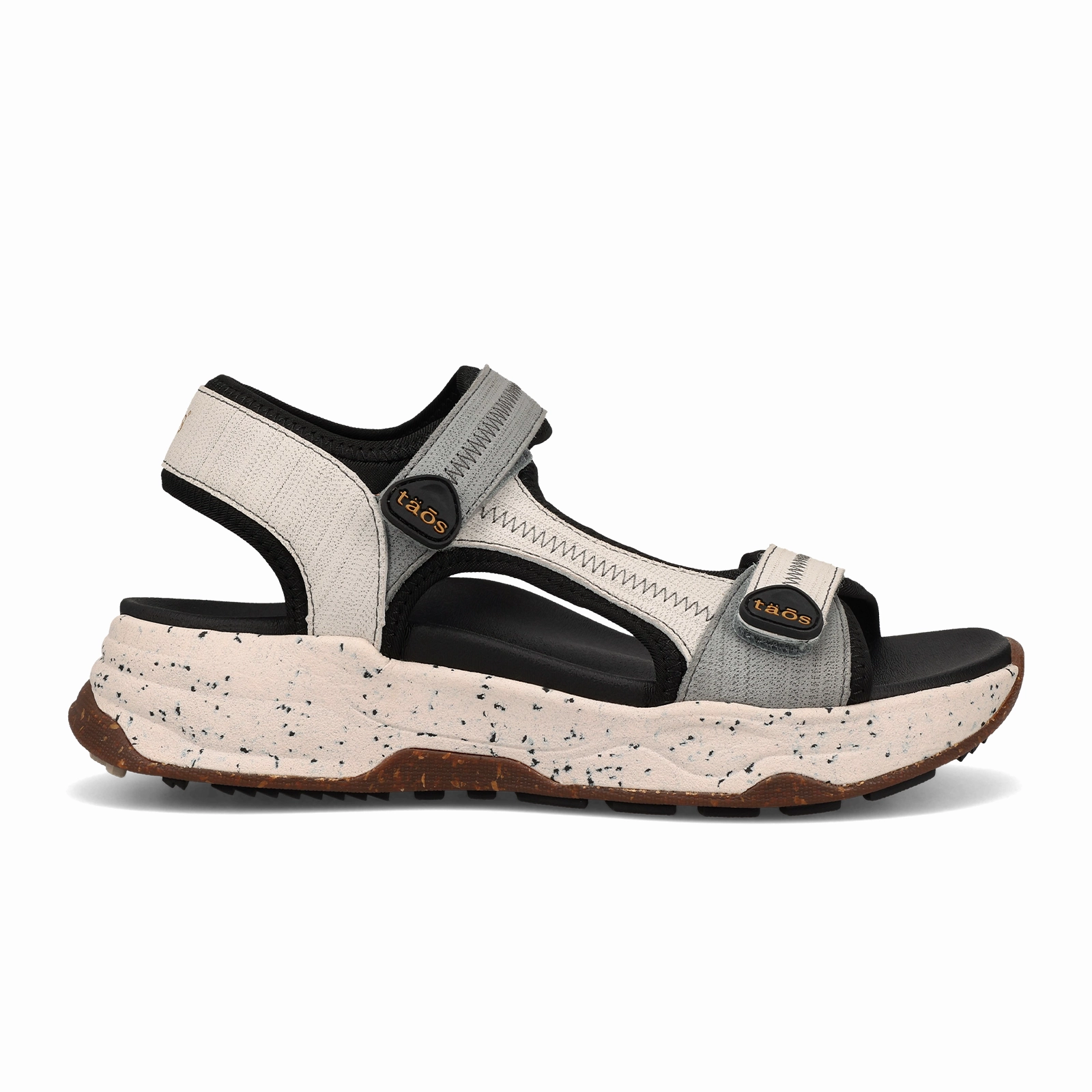 Taos Super Side Active Sandal (Women) - Dove Embossed Multi Comfort Balance