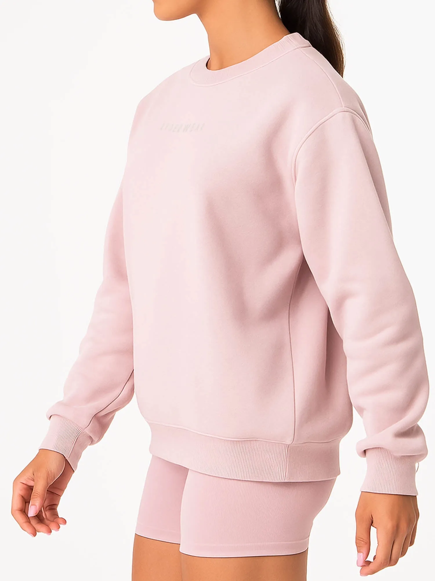 Budget Layered Comfort Boyfriend Pullover - Cinder
