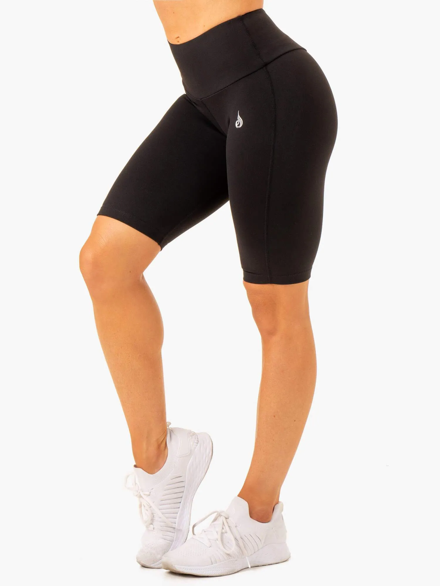 Mesh Ventilation Zones Action Bike Short - Black