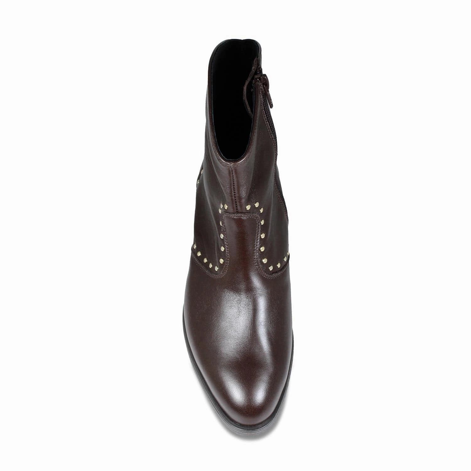 Phoenix: Chocolate Leather Hyperlock Heel Support Mud Resistant Stylish Explorer
