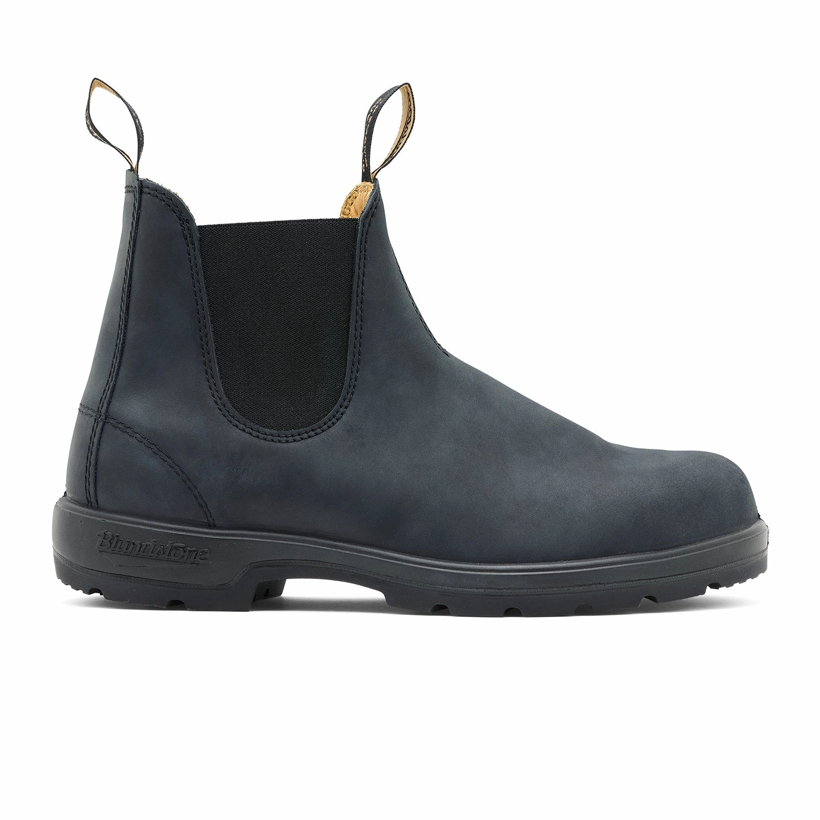Everyday Cushioning Blundstone Classic 587 Chelsea Boot (Unisex) - Rustic Black