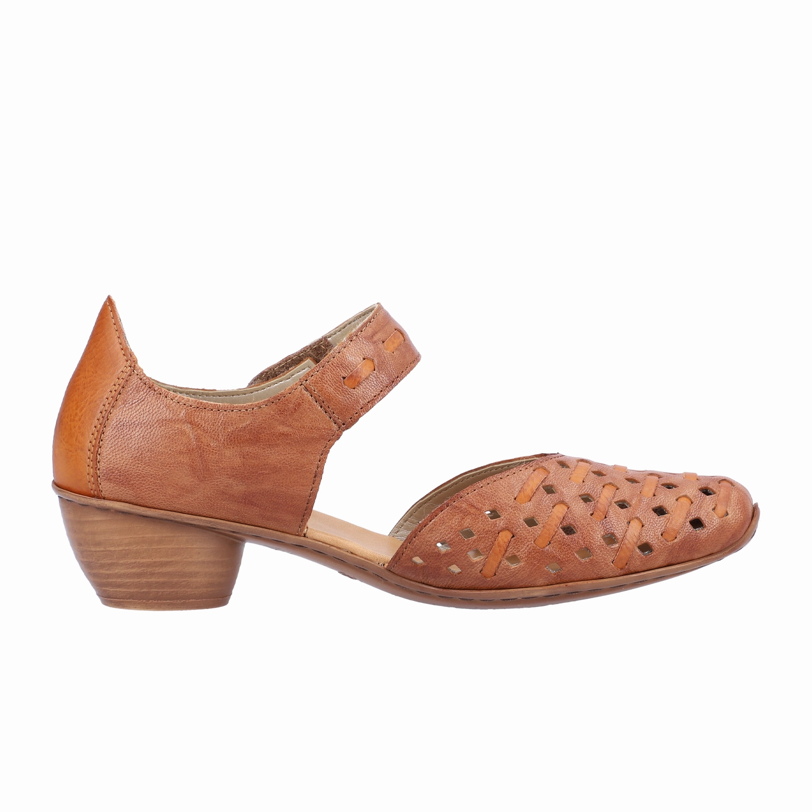 Rieker Mirjam 43770-22 Heeled Sandal (Women) - Cayenne Walking