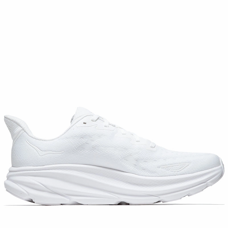 Hoka Clifton 9 - White/White Calm Lane