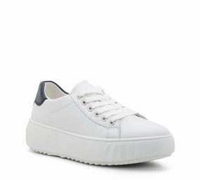 ara White Platform Sneaker leather - upper - feature shoes Transparent Monofilament Layers