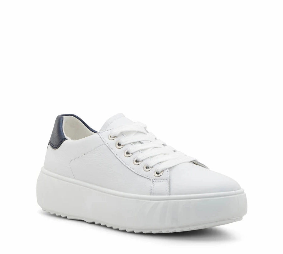 ara White Platform Sneaker grassy shoes ancient - themed running shoes