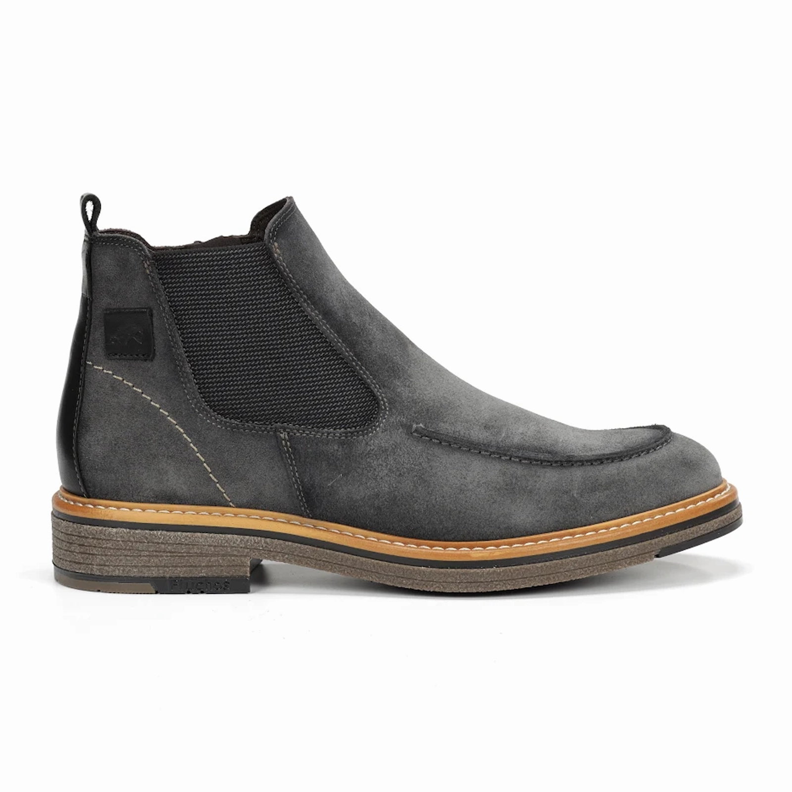 Fluchos Kasper F1821 Chelsea Boot (Men) - Afelpado Grafito Light Stroll