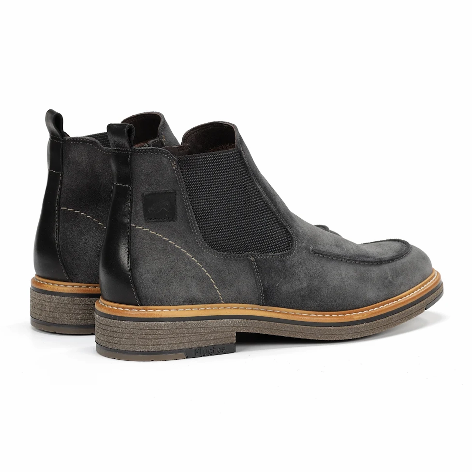 Fluchos Kasper F1821 Chelsea Boot (Men) - Afelpado Grafito Easy Movement