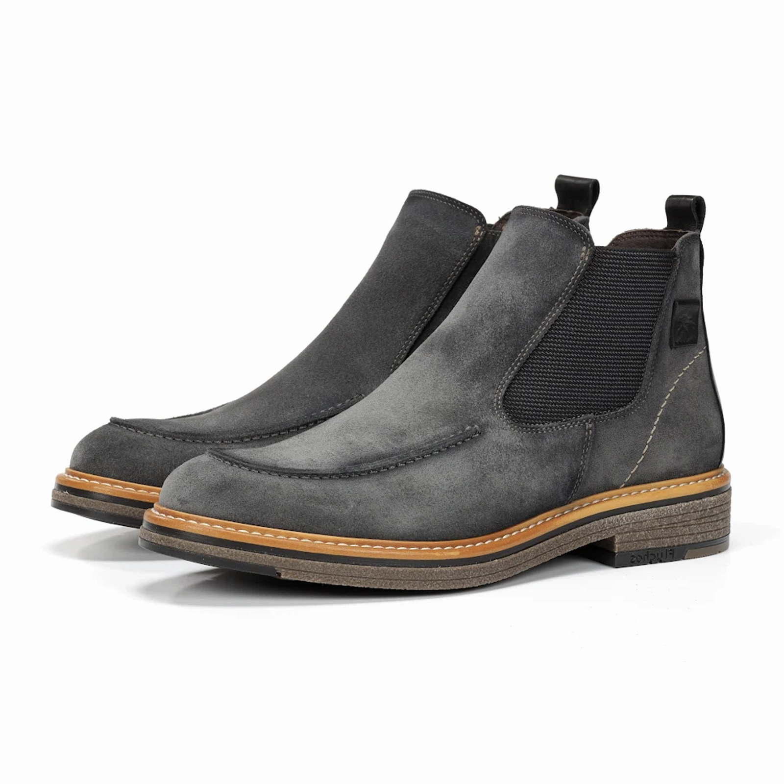 Step Calm Smart Style Fluchos Kasper F1821 Chelsea Boot (Men) - Afelpado Grafito