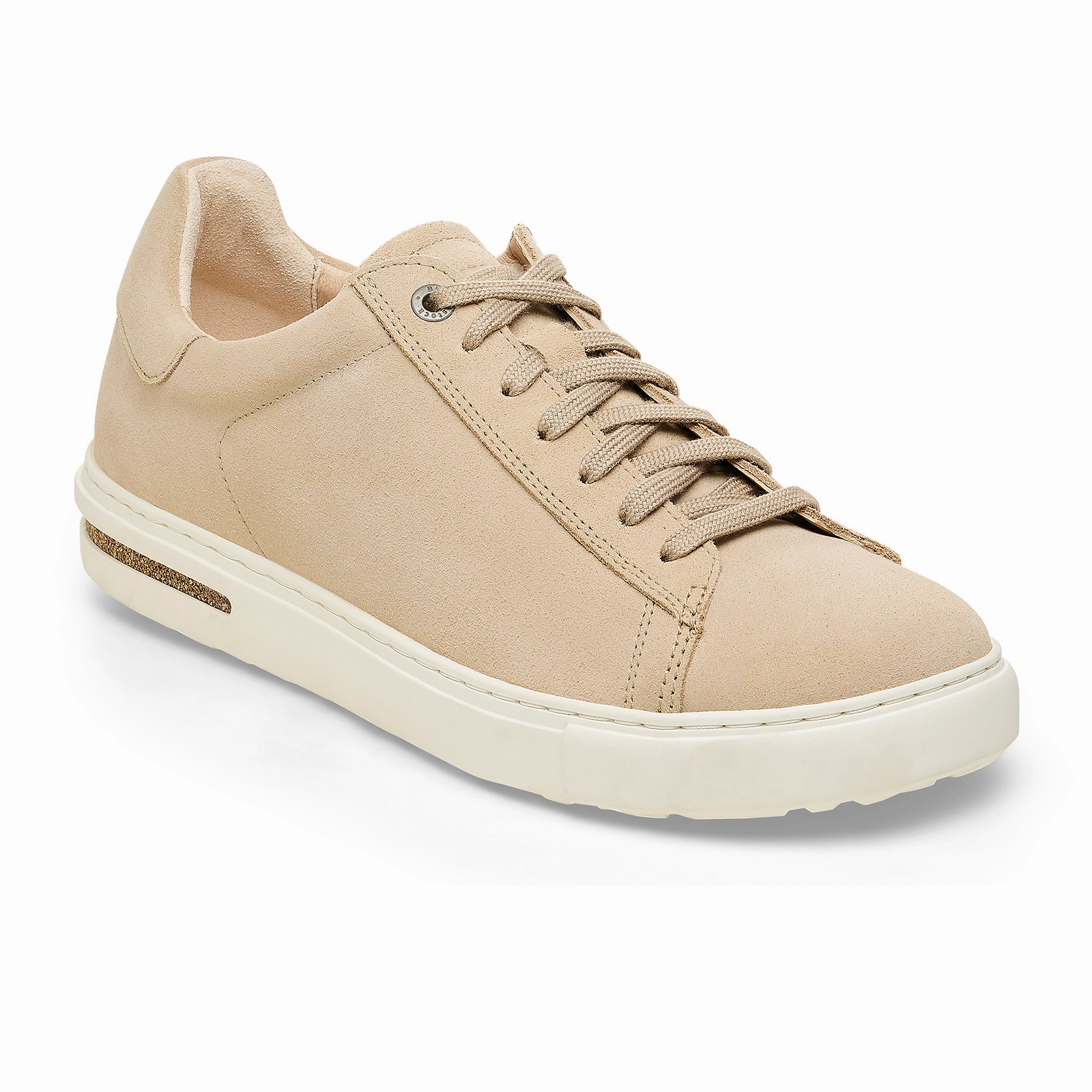 Birkenstock Bend Narrow Sneaker (Women) - Sandcastle Suede Weekend Fair Grip Steps