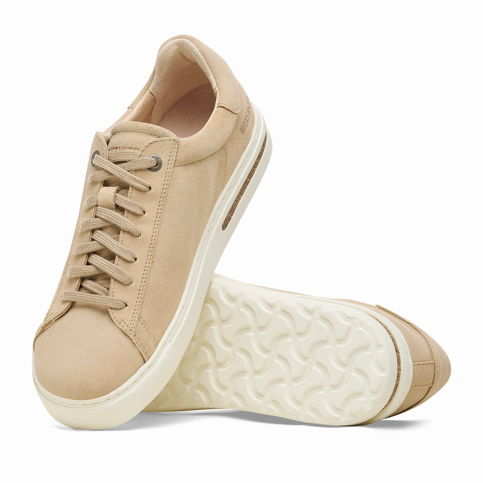 Birkenstock Bend Narrow Sneaker (Women) - Sandcastle Suede Sure Steps