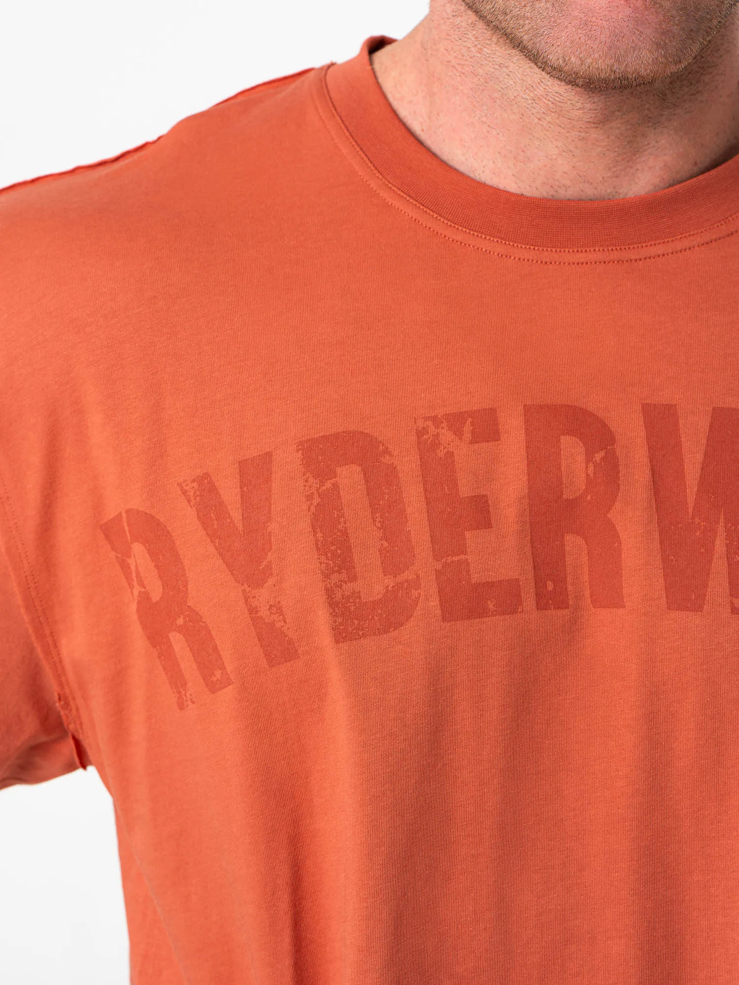 TearResistantPanels Force Oversized T-Shirt - Terracotta Dual function