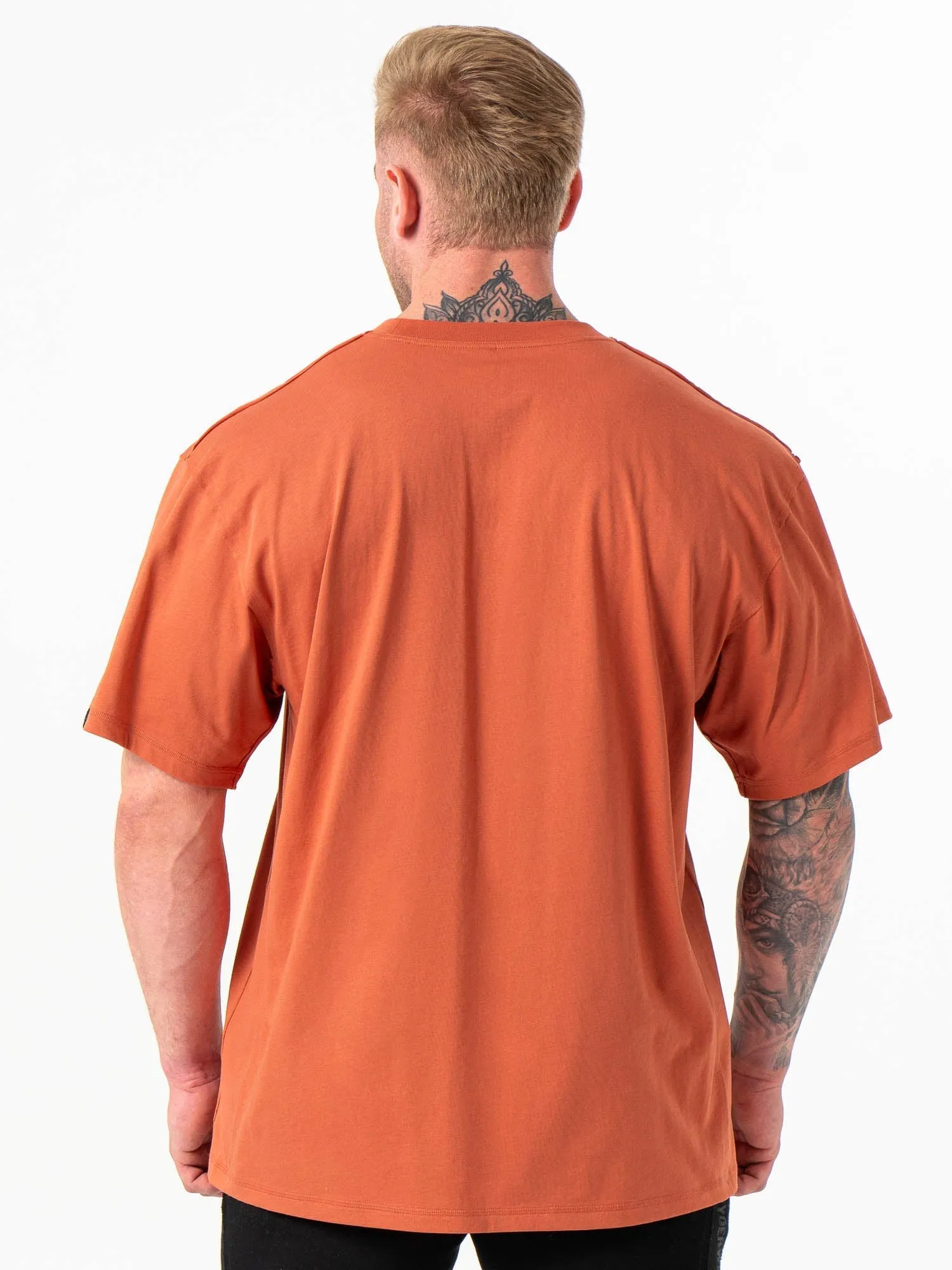 Force Oversized T-Shirt - Terracotta Dual function Soft Comfort