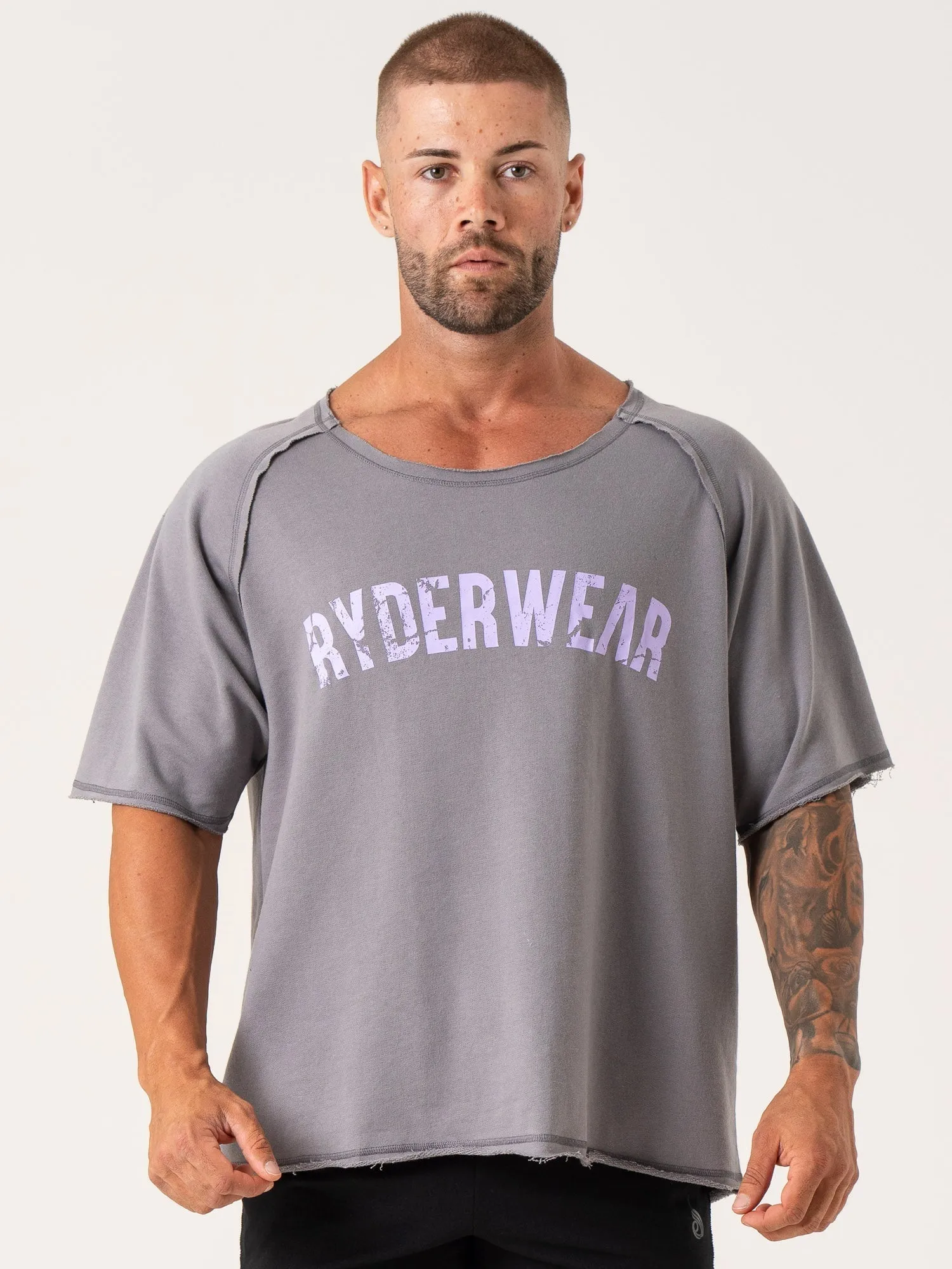 Force Rag Top - Charcoal SnagResistant Texture ElasticWaistband Chilly Day Wear