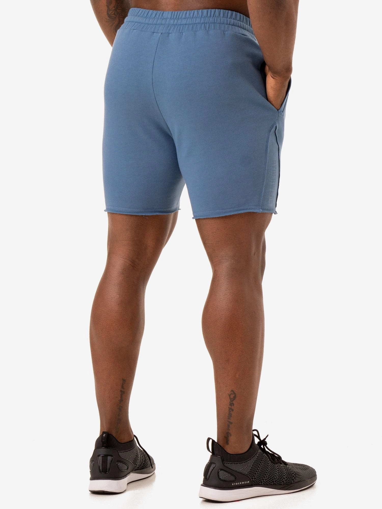 Force 6" Track Short - Blue sports event