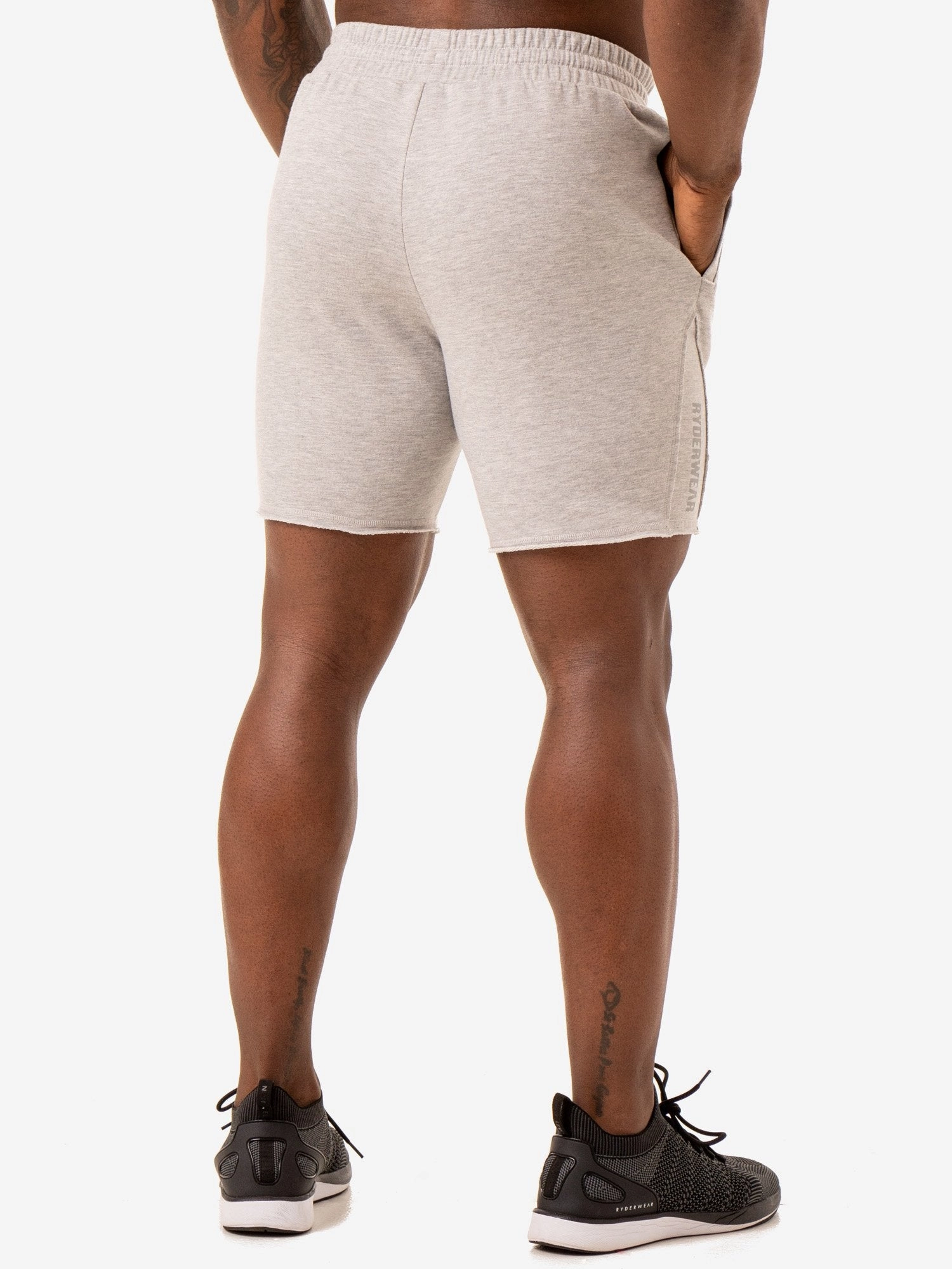 Force 6" Track Short - Grey Marl Motion Support