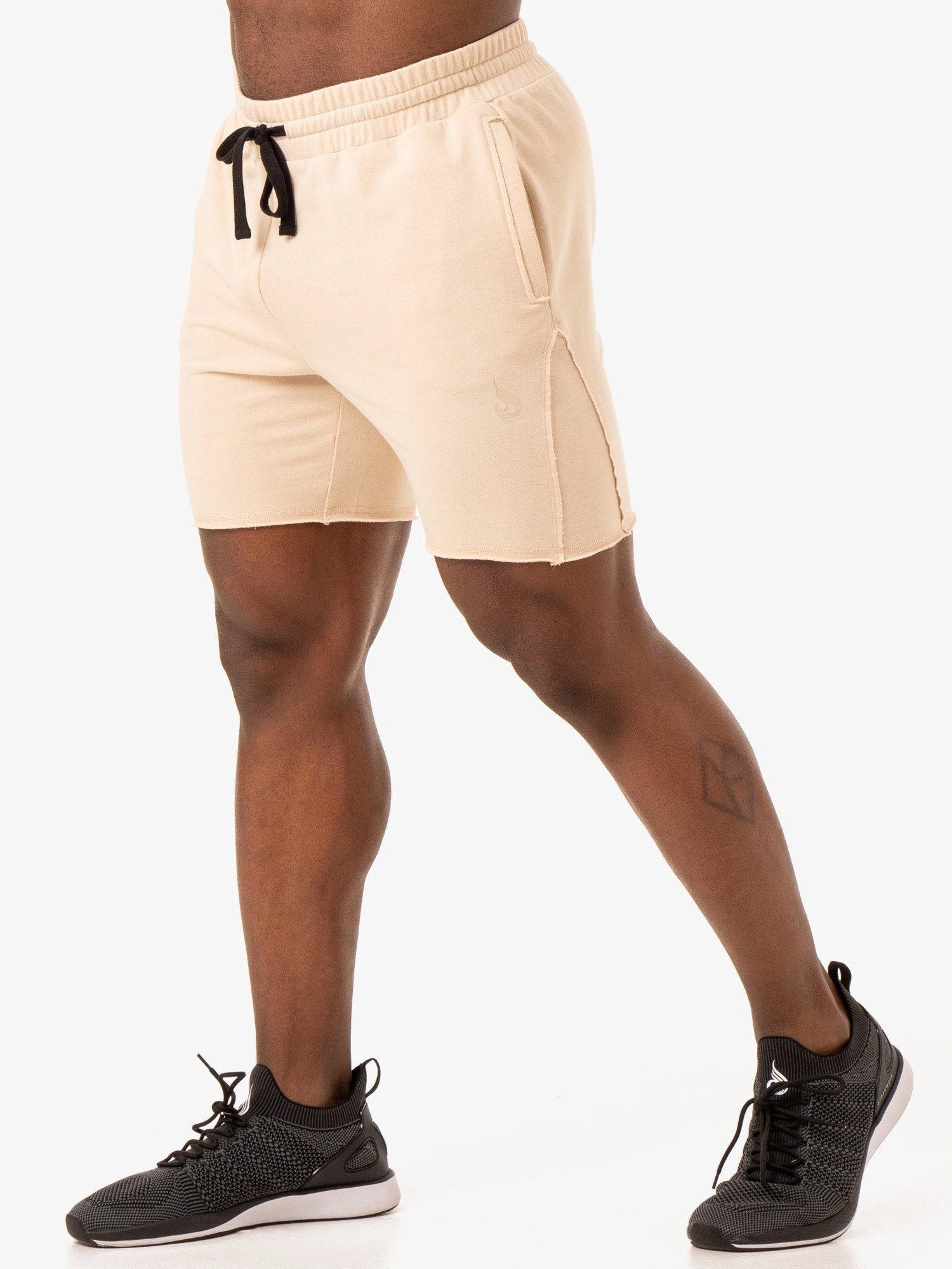 Force 6" Track Short - Sand Sleek Waist