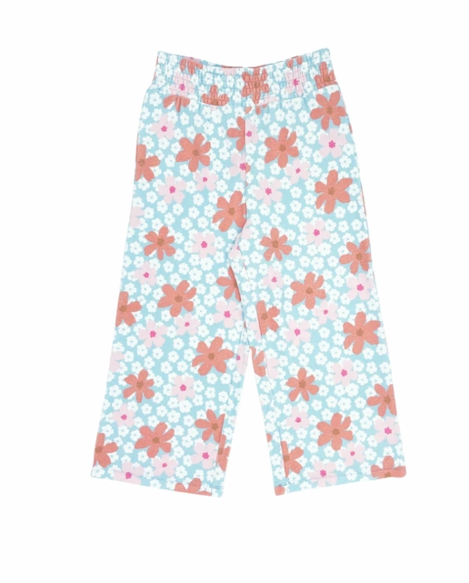 Practical coastal Forever Hacci Pant - Crystal Blue