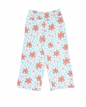 Practical coastal Forever Hacci Pant - Crystal Blue