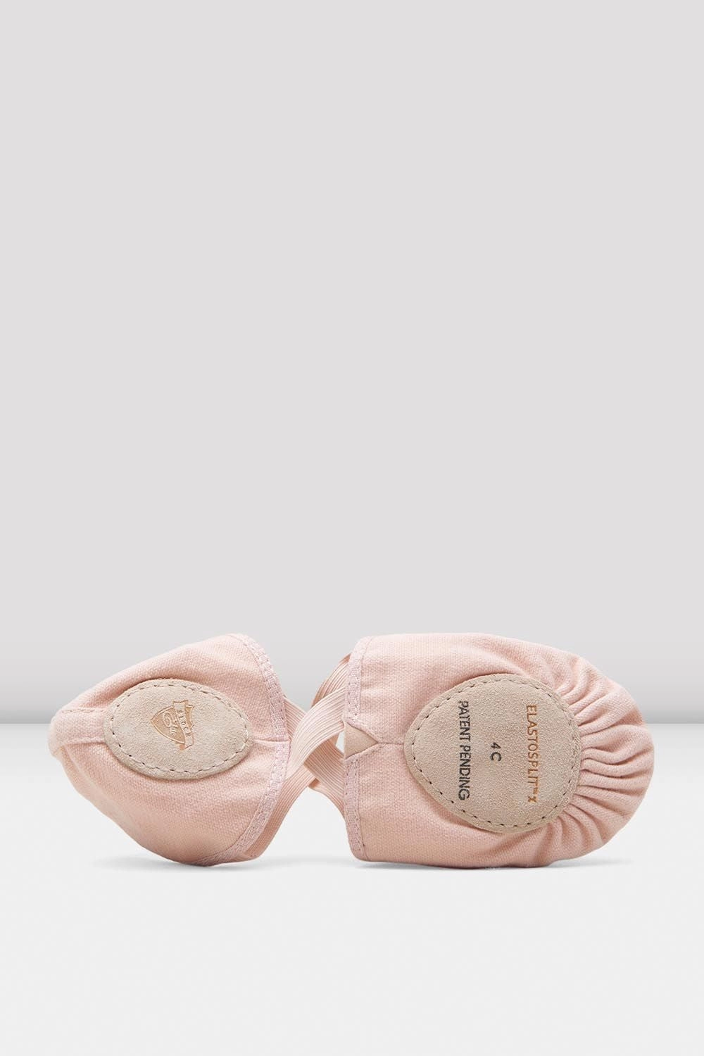 Ladies Elastosplit Canvas Ballet Shoes Breathable Collar Padding Slim Comfort